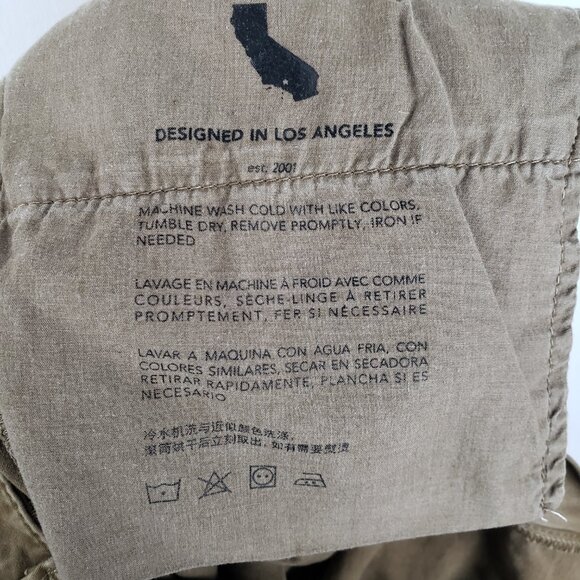 AG Adriano Goldschmied Tellis Modern Slim Casual Pants Dark Khaki Mens Size 30 - Picture 9 of 9